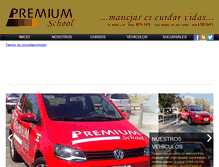 Tablet Screenshot of premiumschoolweb.com